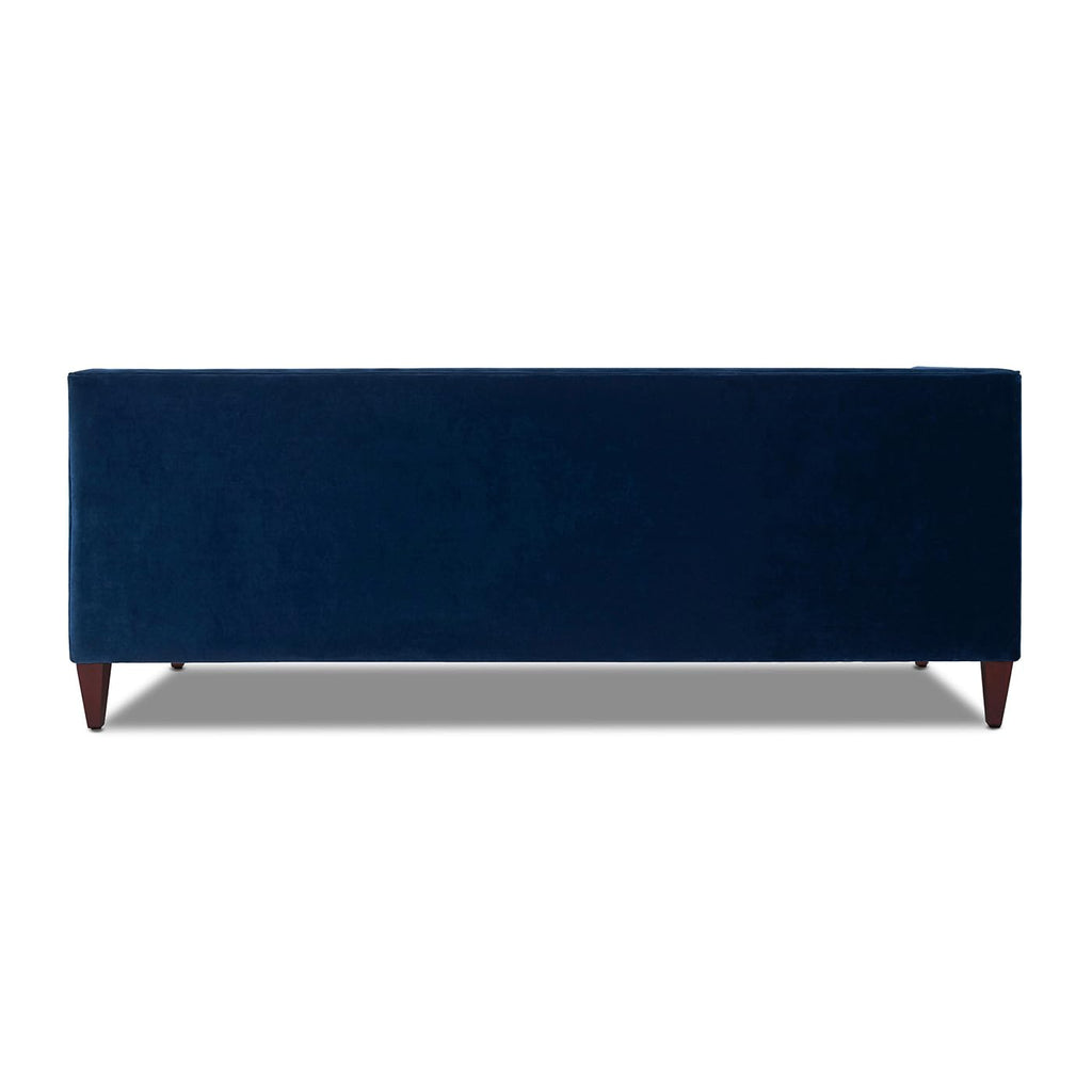 Navy Blue Velvet Tufted Sofa G113