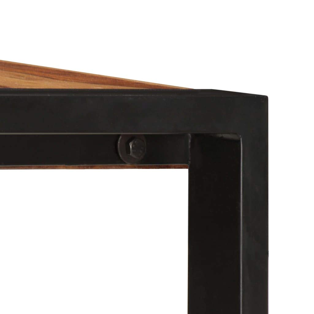 Square Dining Table, 63"x31.5"x29.5" Solid Sheesham Wood M1324