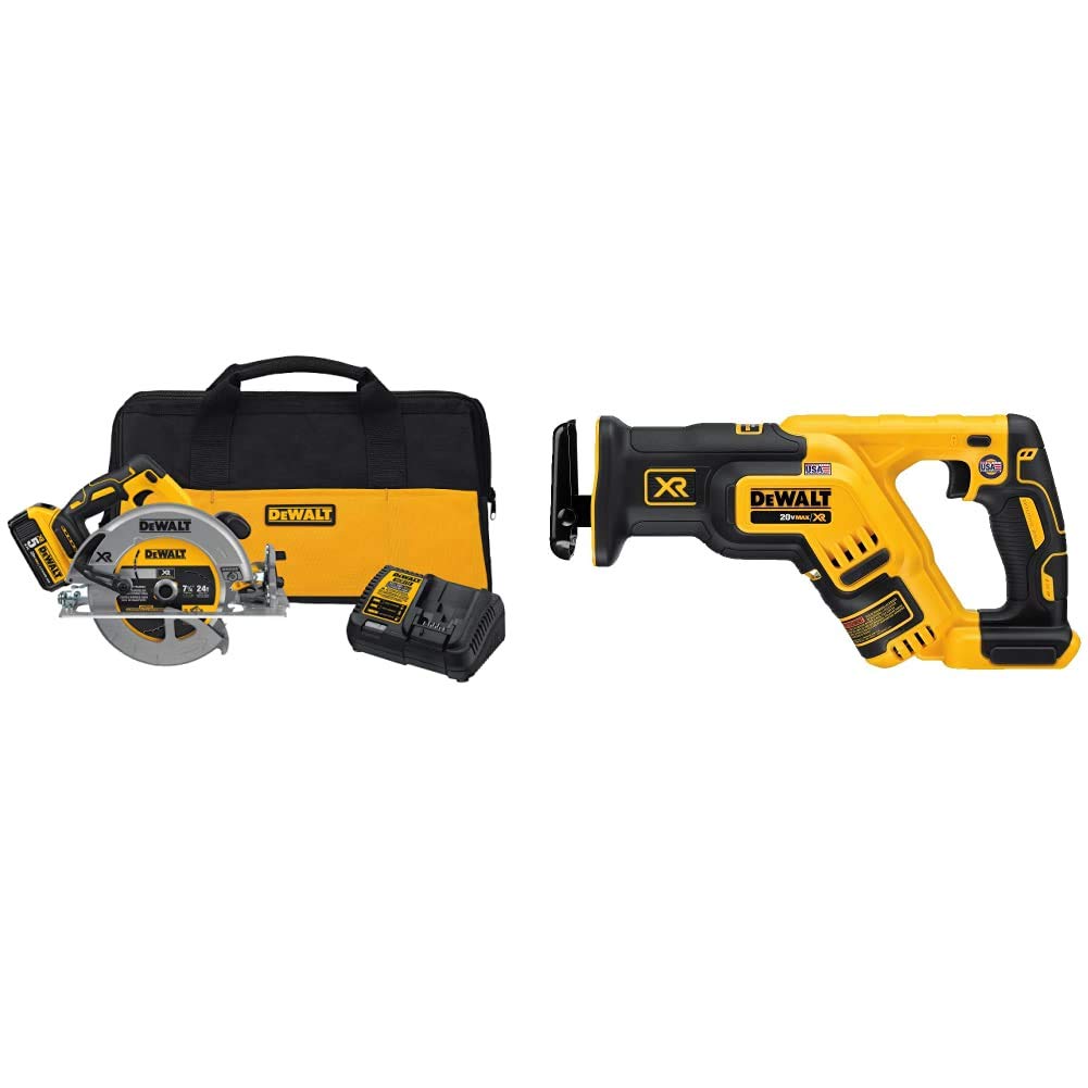 Cordless Circular Saw and Reciprocating Saw Bundle A1772