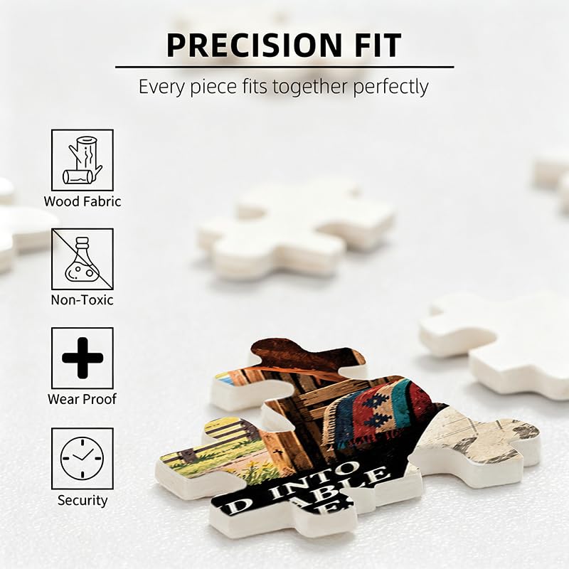 1000 Pieces Wooden Jigsaw Puzzle F5084
