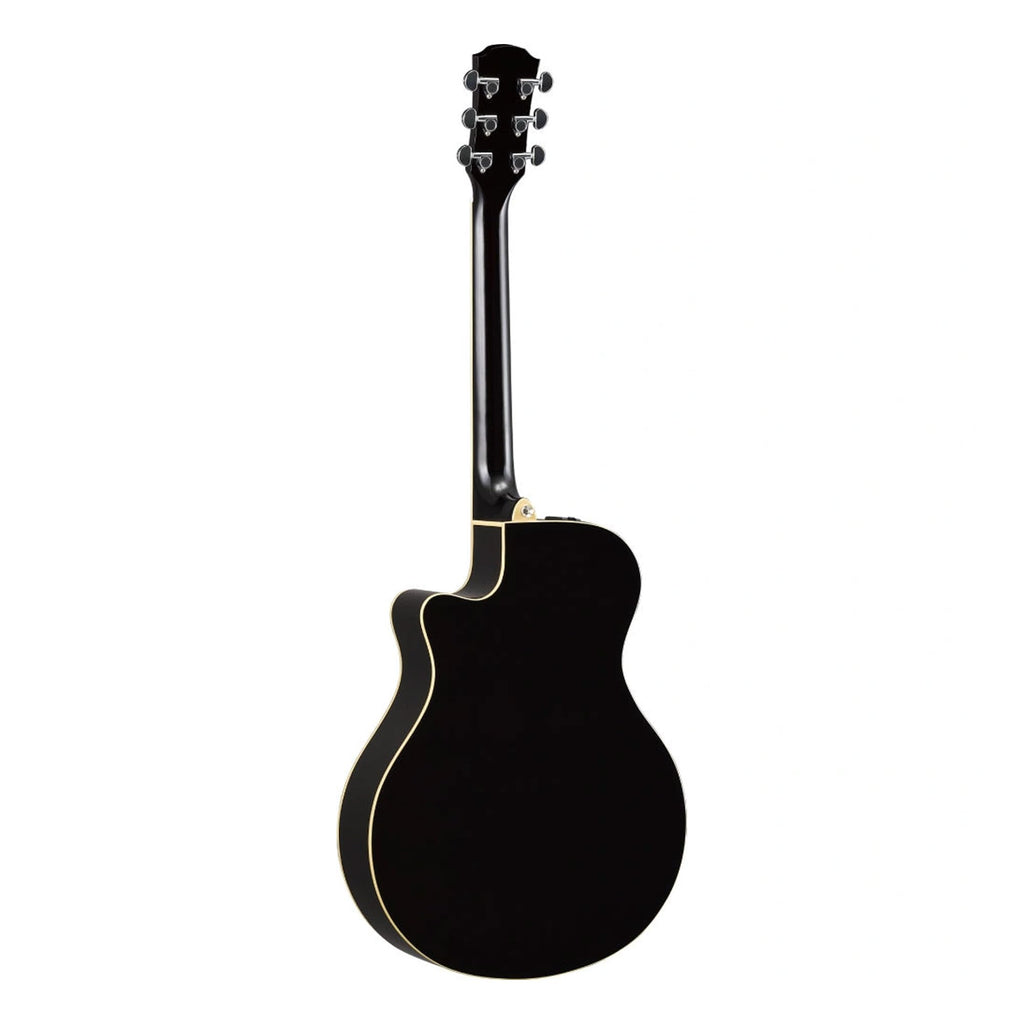 Black Thin Body Acoustic-Electric Guitar I245