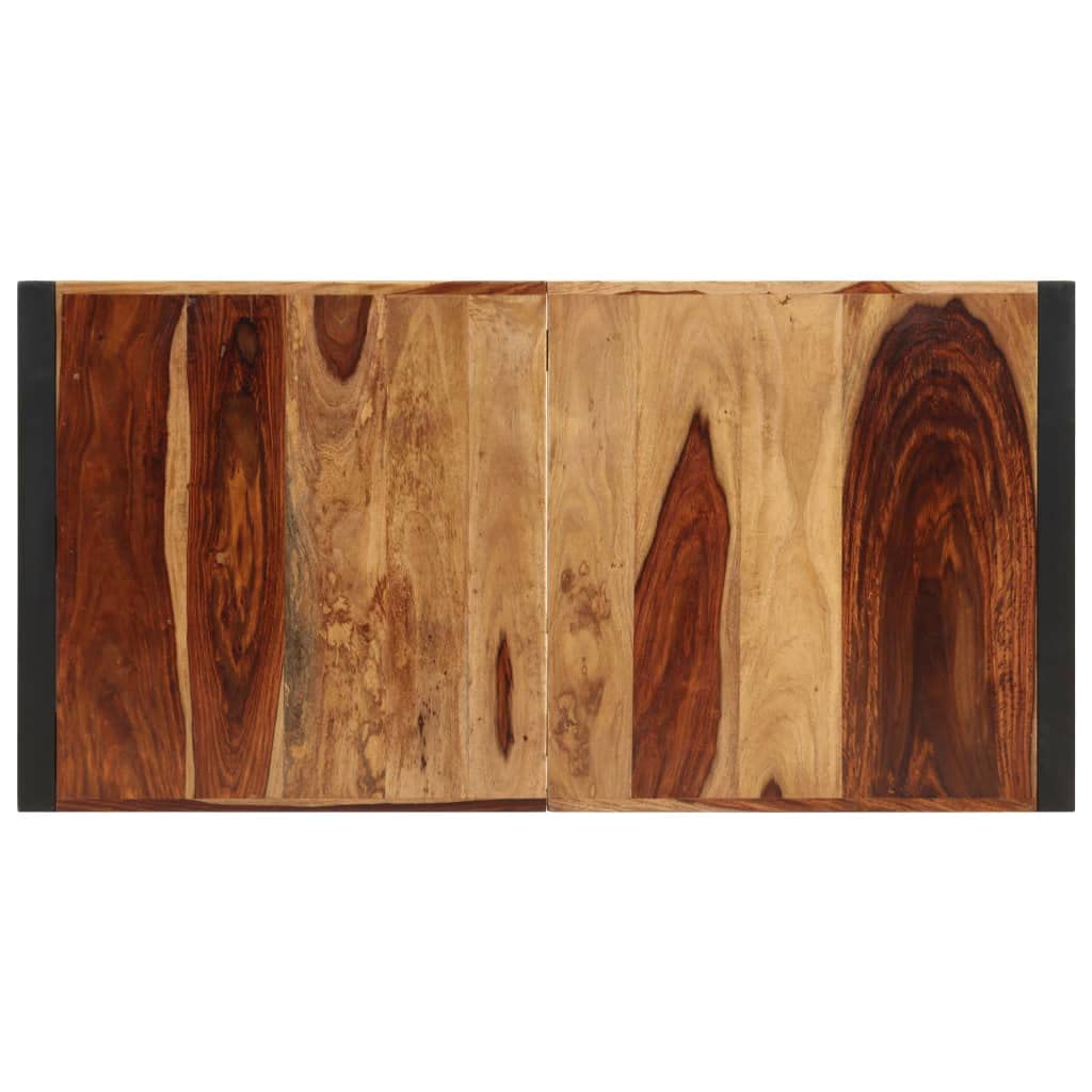 Square Dining Table, 63"x31.5"x29.5" Solid Sheesham Wood M1324