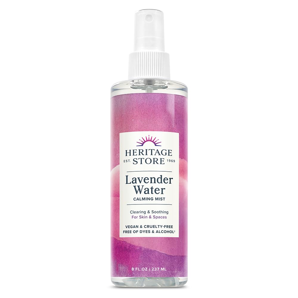 Lavender Water Mist Face and Body Spray 8oz R205