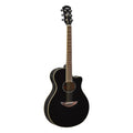 Black Thin Body Acoustic-Electric Guitar I245