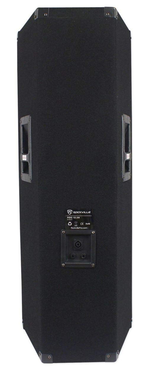 12" 2000W DJ PA Speaker Pair with Amplifier Y403087