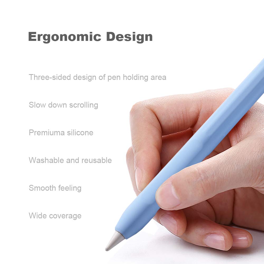 Blue Apple Pencil Case with Nib Cover F852