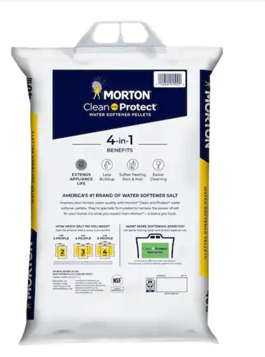 Water Softener Salt Pellets 40 lbs 2 Packs A748