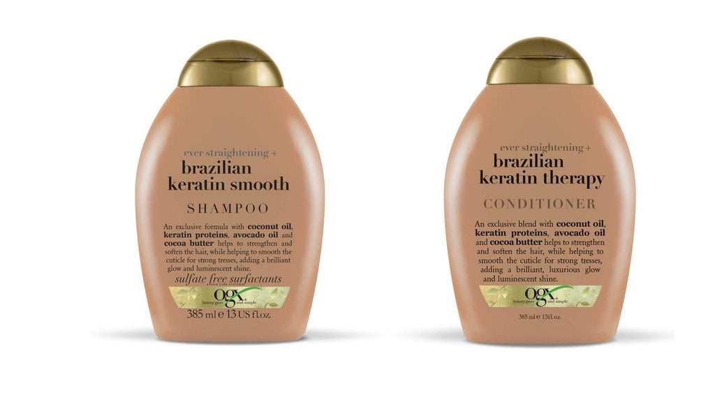 Keratin Shampoo and Conditioner 13 Oz 2 Bottle Set P271293