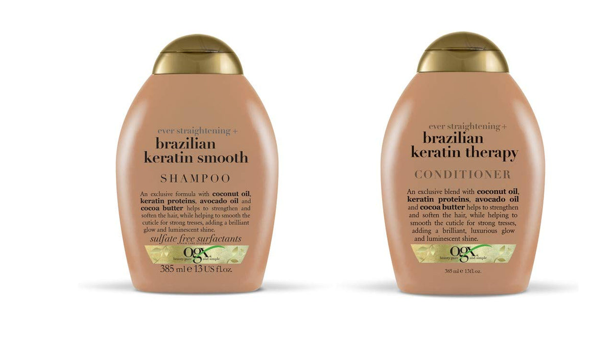 Keratin Shampoo and Conditioner 13 Oz 2 Bottle Set P271293