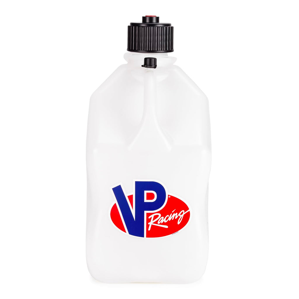 5.5-Gallon Square Motorsport Jug White 3 Pack with Hose Q135