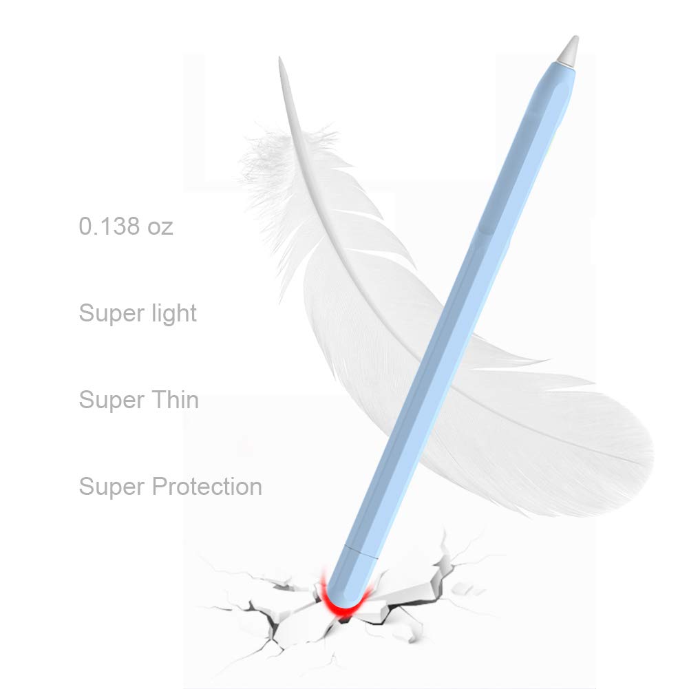 Blue Apple Pencil Case with Nib Cover F852