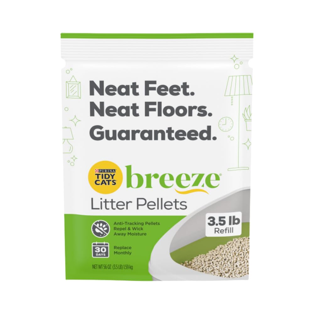 1 Litter Pellets Refill (3.5 lb) and 1 Cat Pad Refills (10 ct) Variety Pack J408