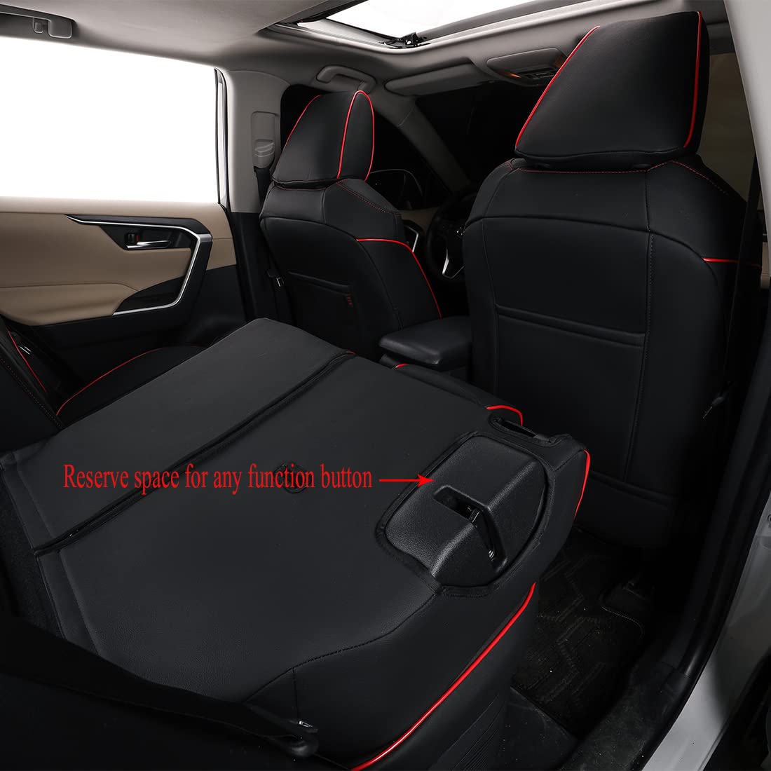 Leatherette Full Set Car Seat Covers U314492