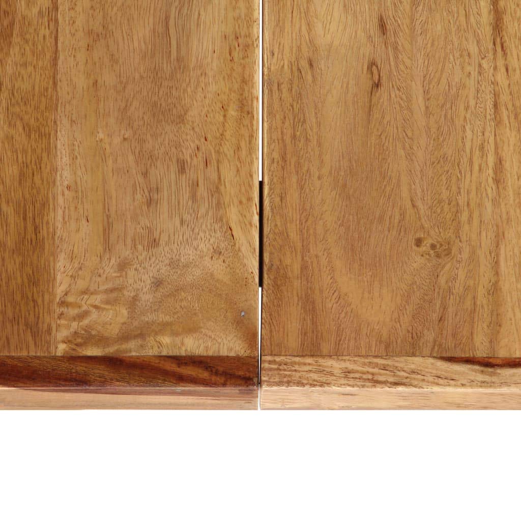 Square Dining Table, 63"x31.5"x29.5" Solid Sheesham Wood M1324