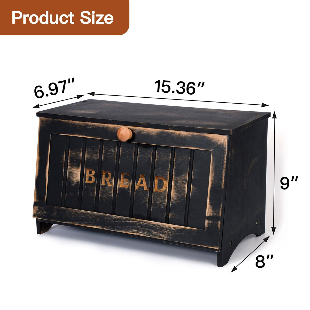 Bamboo Bread Box N61792