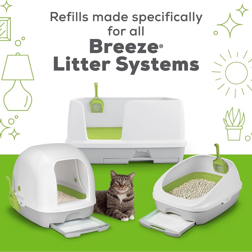 1 Litter Pellets Refill (3.5 lb) and 1 Cat Pad Refills (10 ct) Variety Pack J408