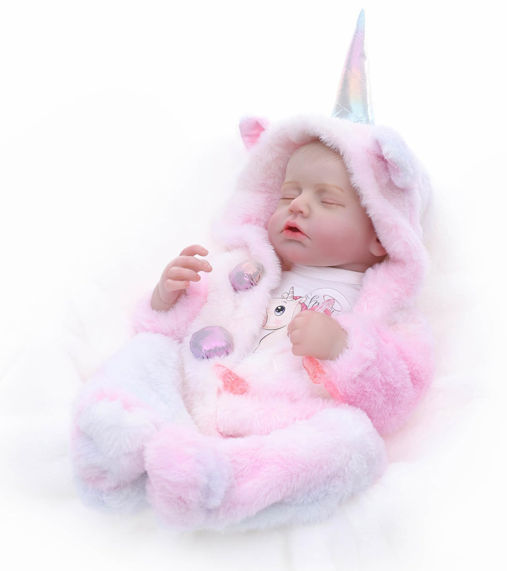 20 Inch Realistic Full Body Vinyl Baby Doll H216