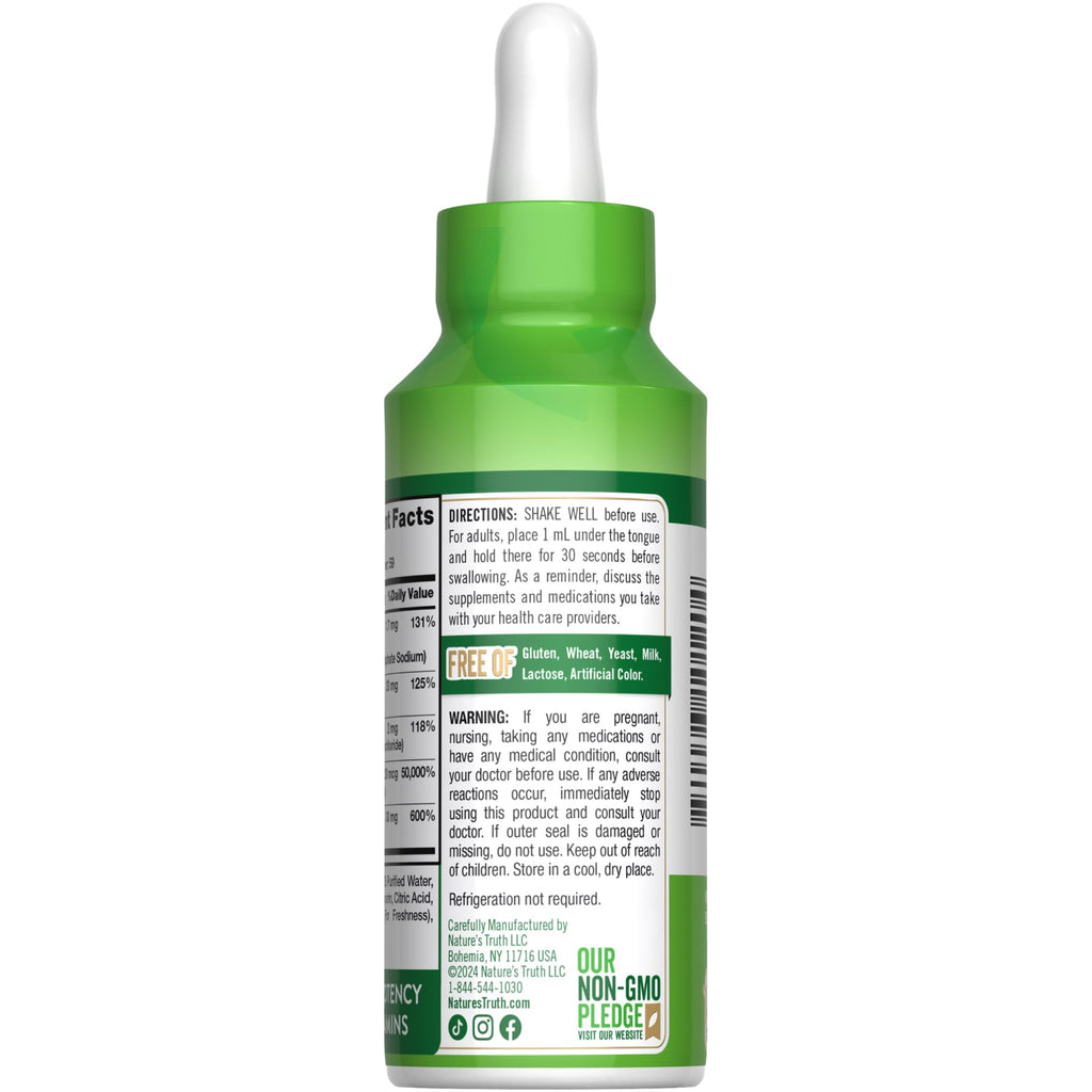 Sublingual B Complex 2 Fluid Ounces P81881
