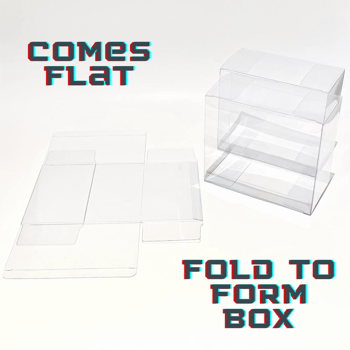 Clear Plastic Display Box for ETB Elite Trainer Box S1914