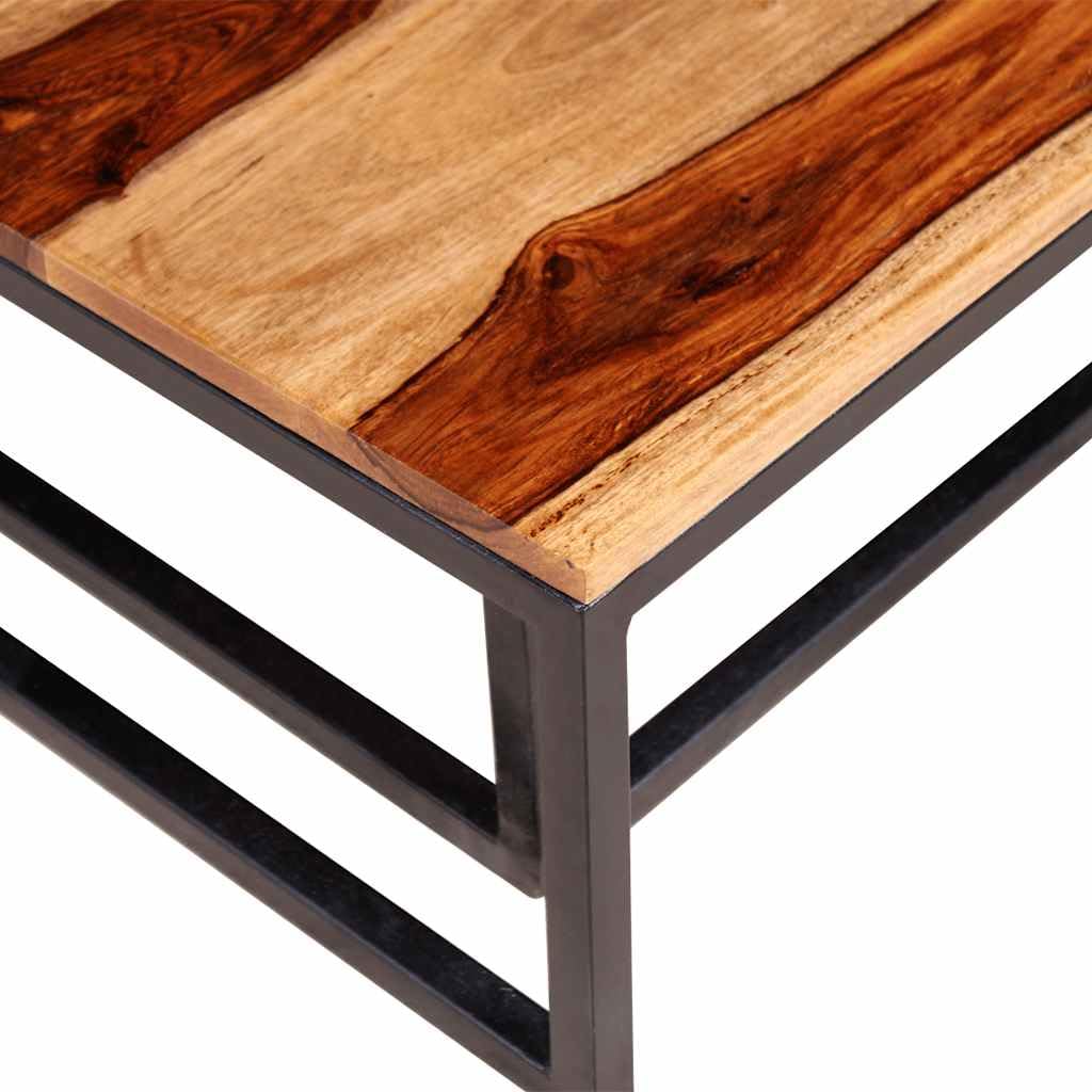 Solid Sheesham Wood Nesting Coffee Table Set J2022