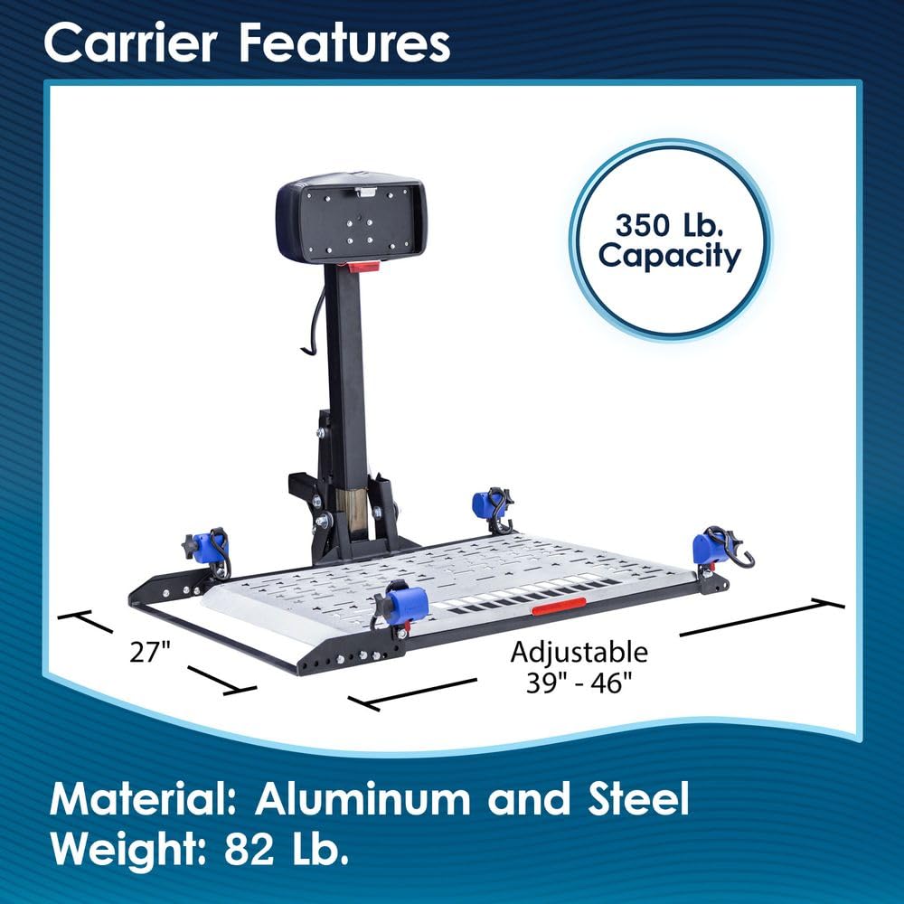 Electric Mobility Scooter Carrier with 2" Trailer Hitch K668194