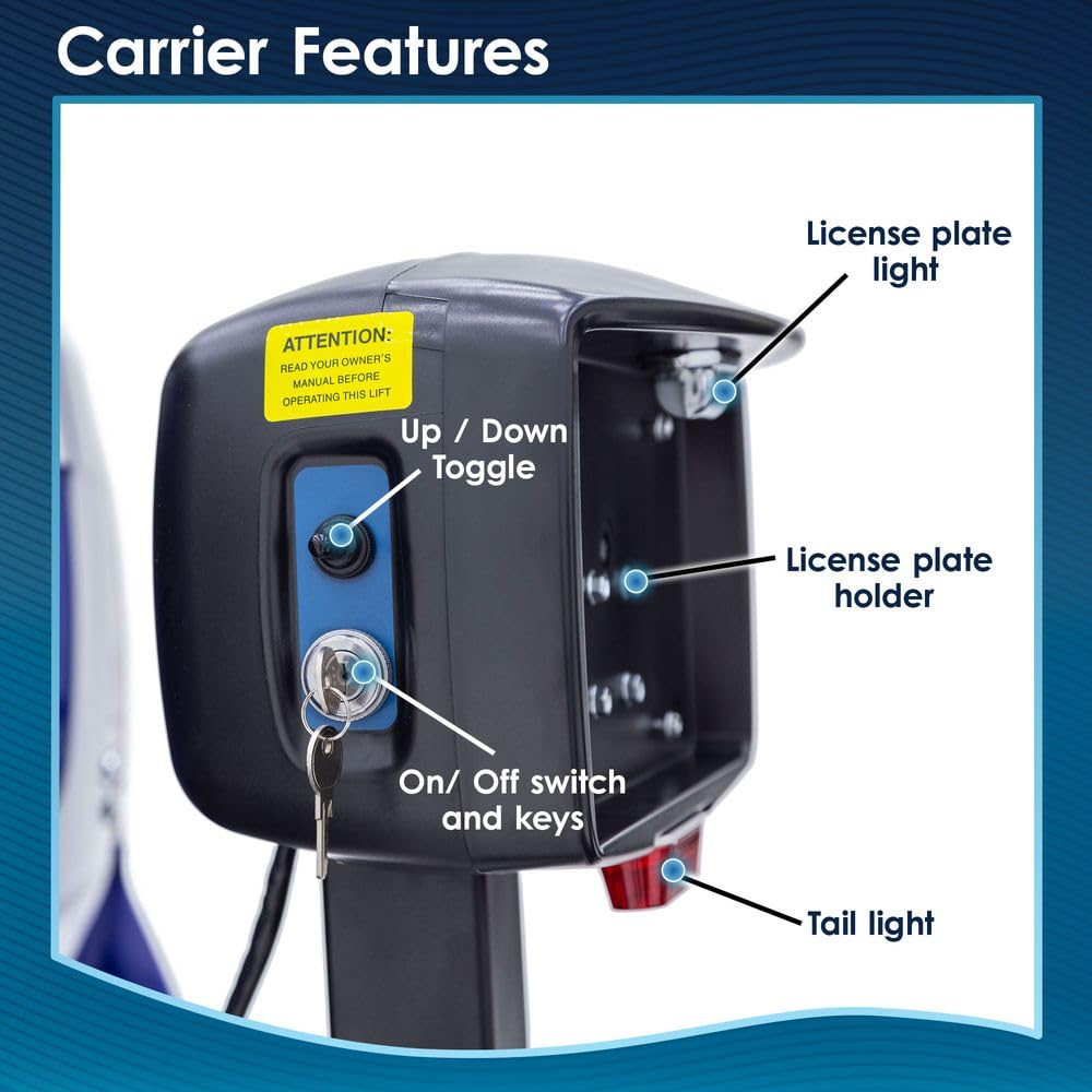 Electric Mobility Scooter Carrier with 2" Trailer Hitch K668194