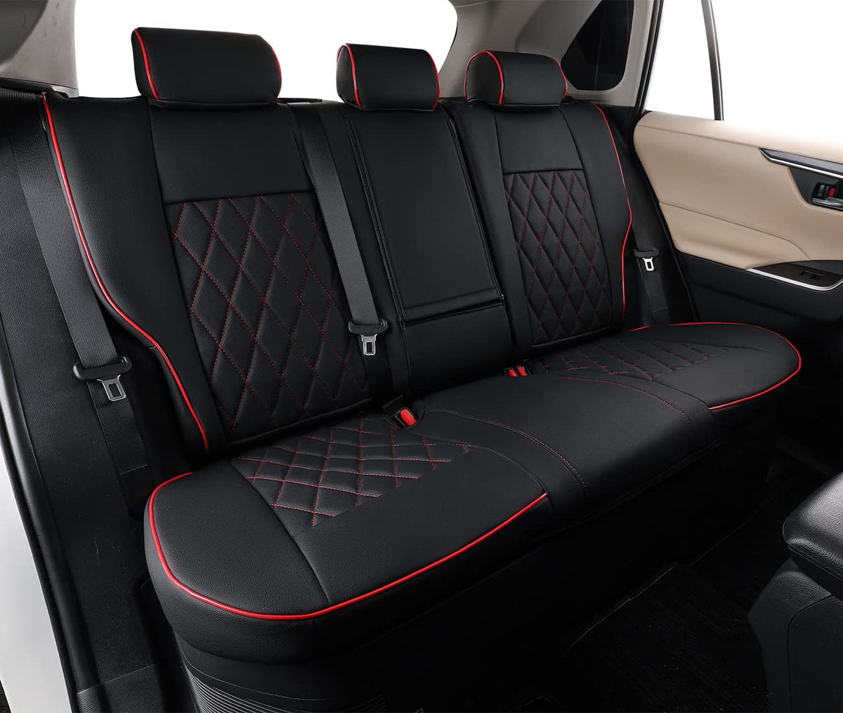 Leatherette Full Set Car Seat Covers U314492