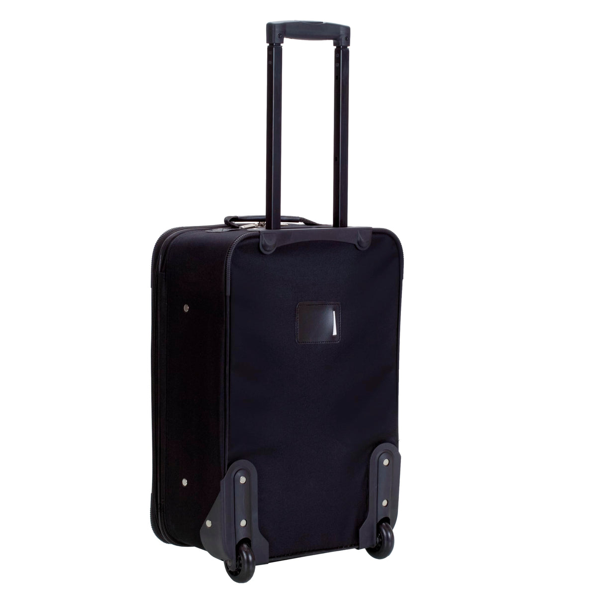 Expandable Softside Upright Luggage Set, Black, 2-Piece (14/19) M26889