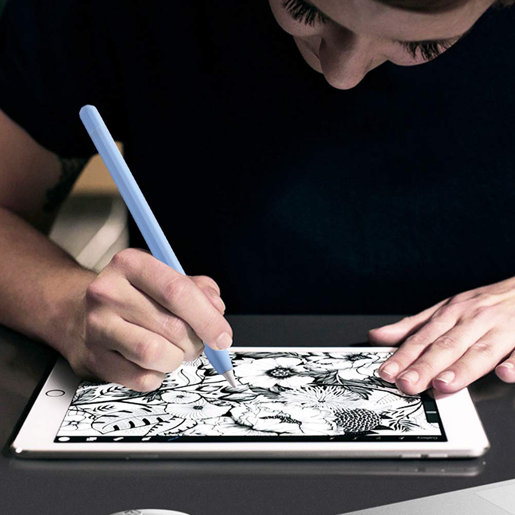 Blue Apple Pencil Case with Nib Cover F852