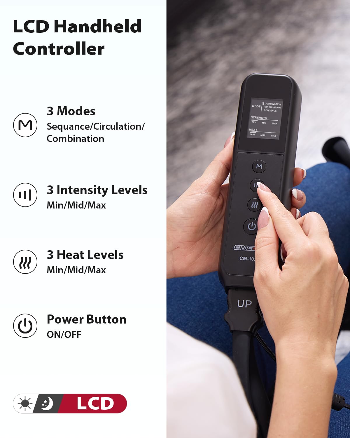 Leg Massager with Heat and Compression W487539