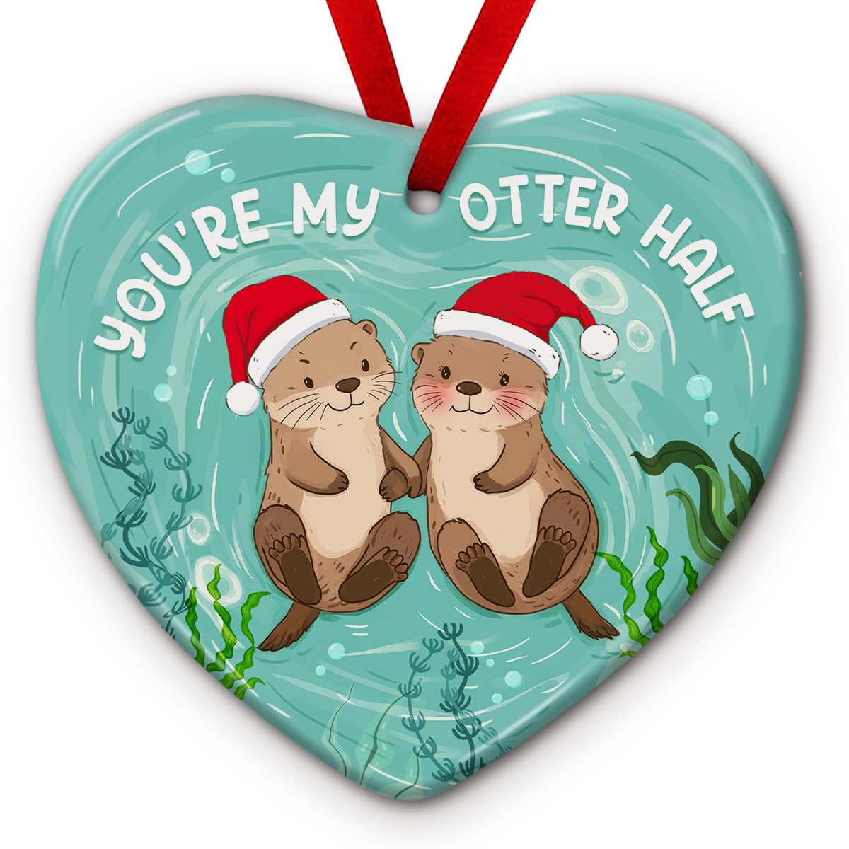 Ceramic Christmas Ornament I1449