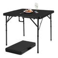 34" Black Folding Card Table X5582
