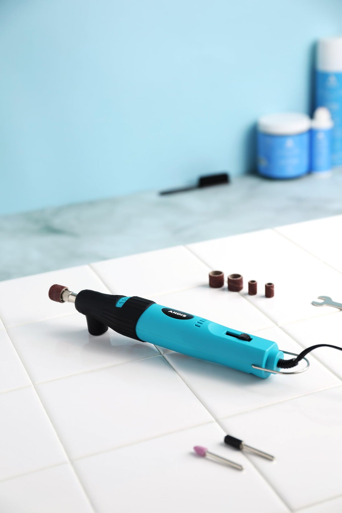 Blue 2-Speed Pet Nail Grinder Z5489