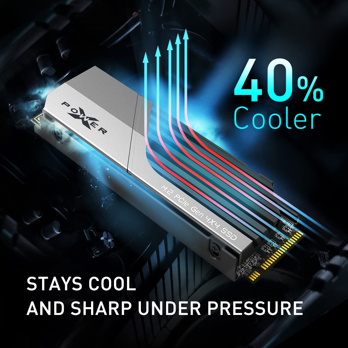4TB PCIe Gen4 M.2 2280 SSD with PS5 Heatsink J886