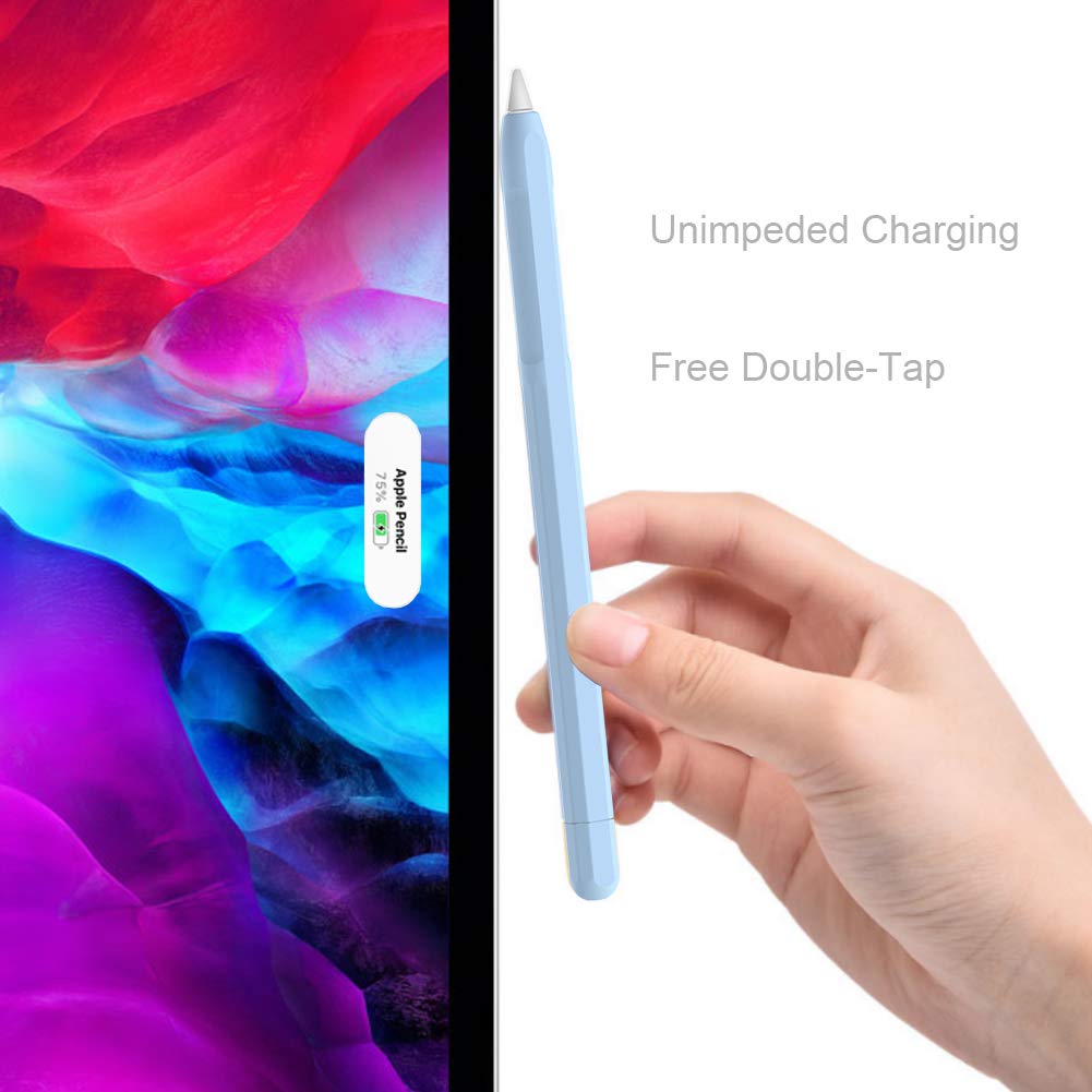 Blue Apple Pencil Case with Nib Cover F852