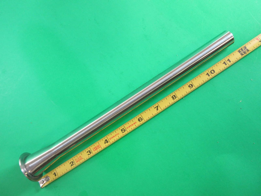 Stainless Steel Sausage Stuffer Tube 12'' Long 3/4'' Diameter I883474