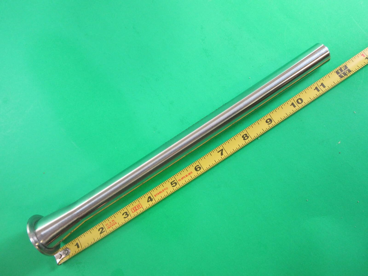 Stainless Steel Sausage Stuffer Tube 12'' Long 3/4'' Diameter I883474