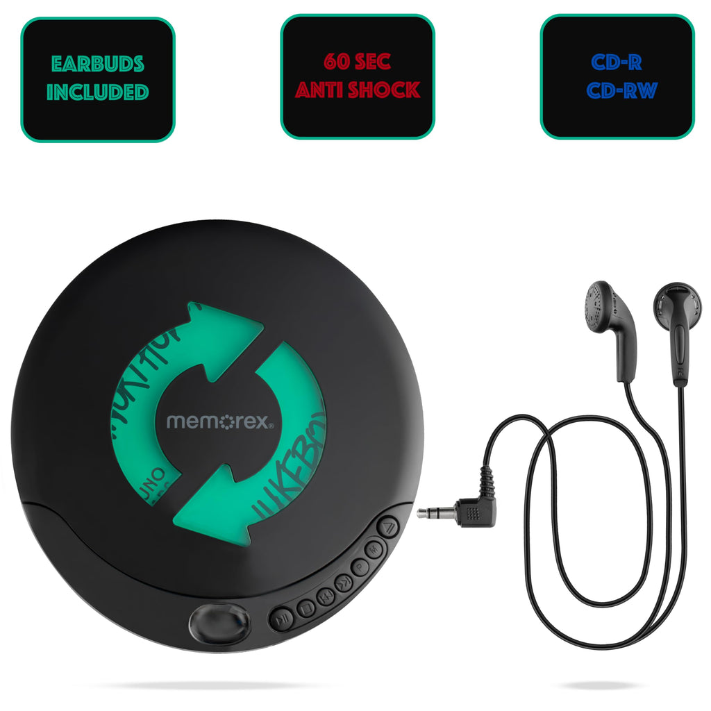 Portable CD Player with Anti-Shock Technology W302