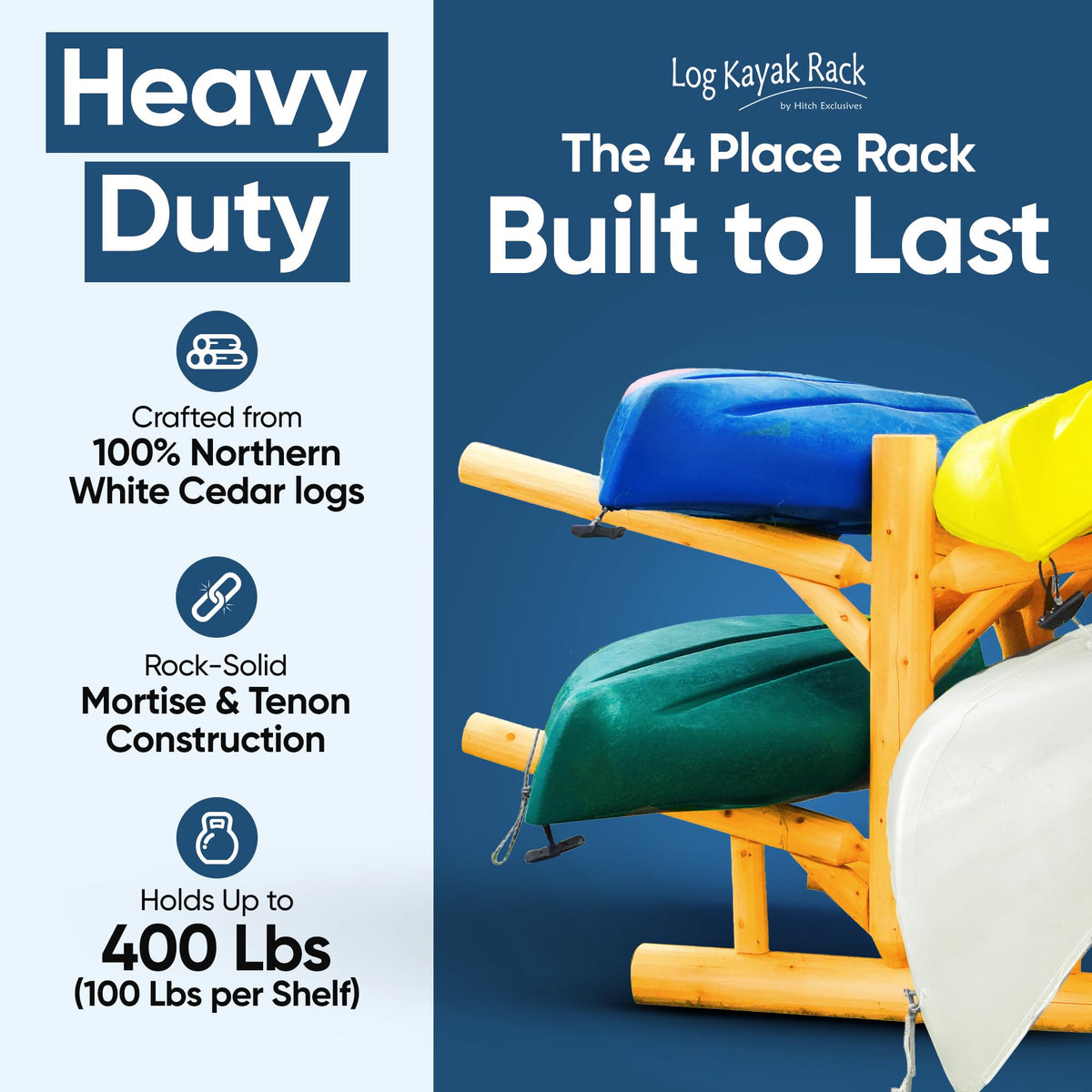 Freestanding Heavy Duty Canoe and SUP Storage Rack H397