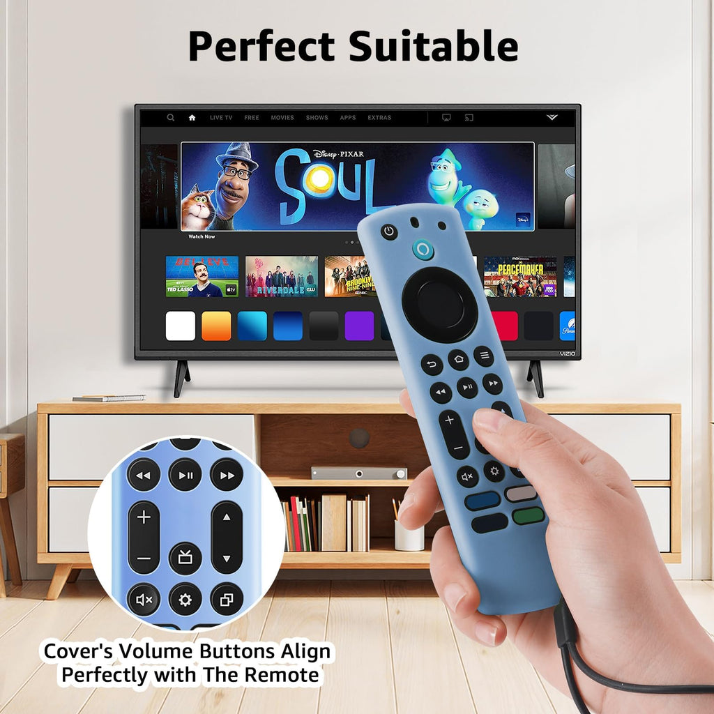 Silicone Remote Cover Glow in The Dark with Lanyard O388