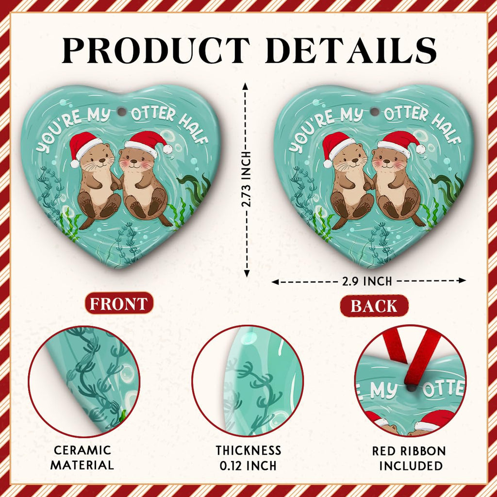 Ceramic Christmas Ornament I1449
