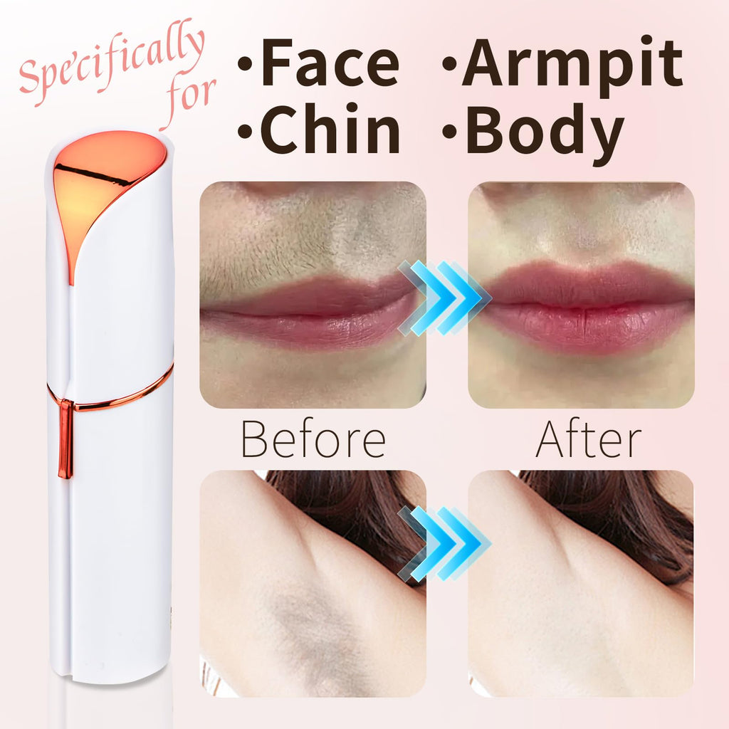 Rechargeable Facial Hair Remover with LED Light Z170