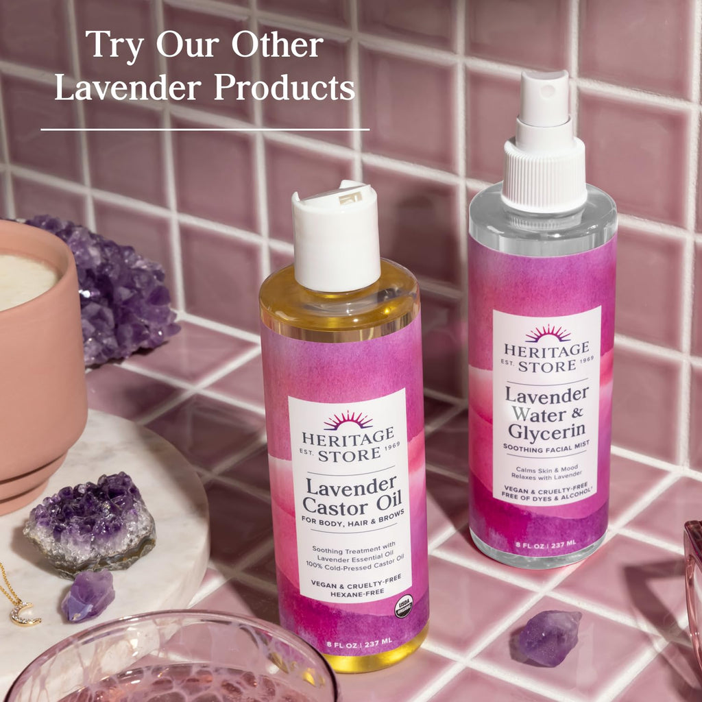 Lavender Water Mist Face and Body Spray 8oz R205