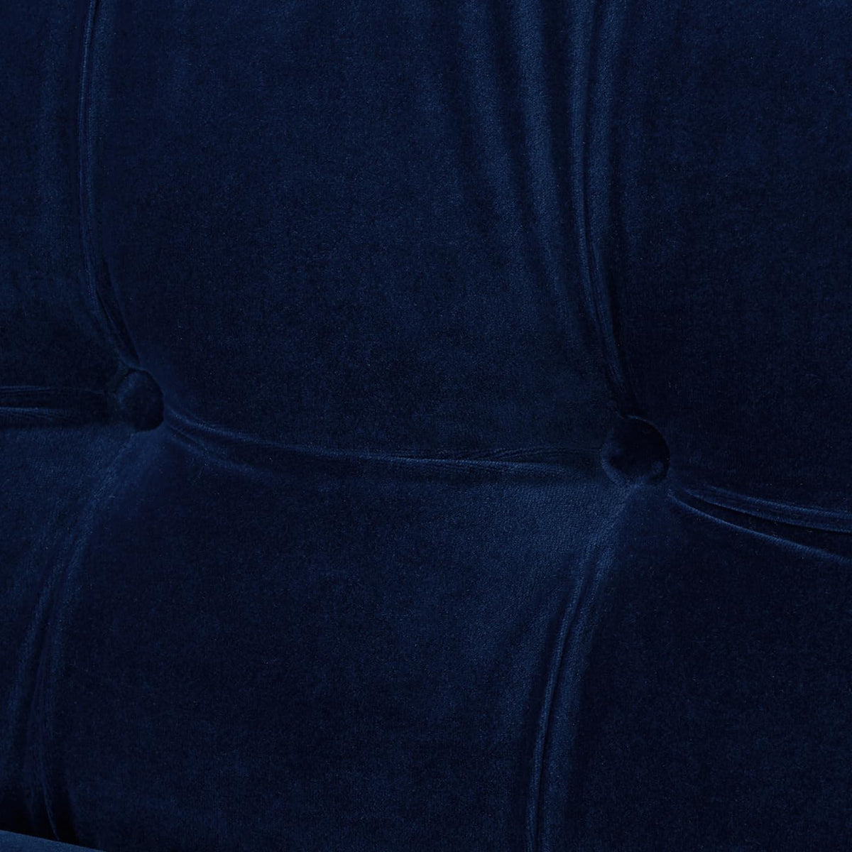 Navy Blue Velvet Tufted Sofa G113
