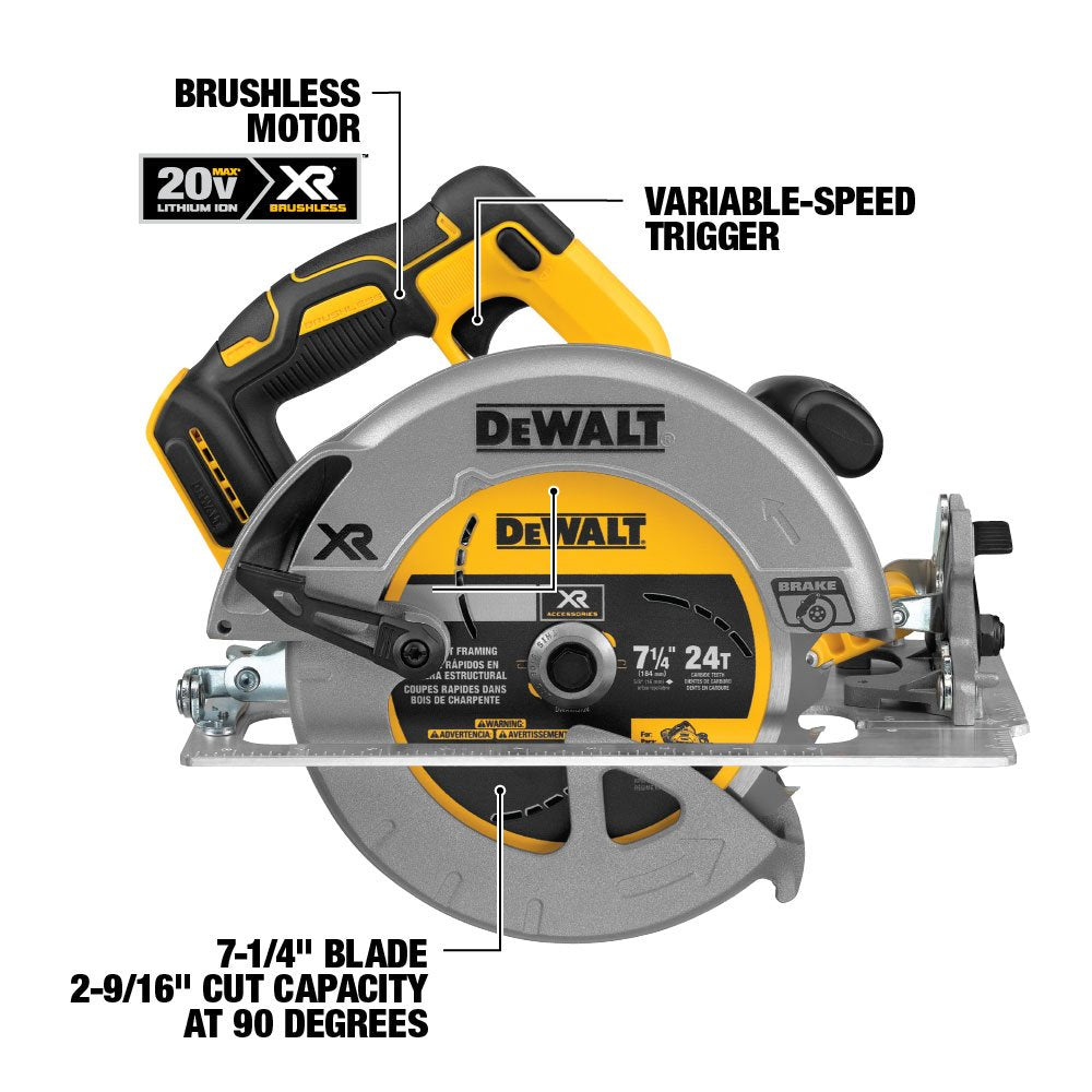 Cordless Circular Saw and Reciprocating Saw Bundle A1772