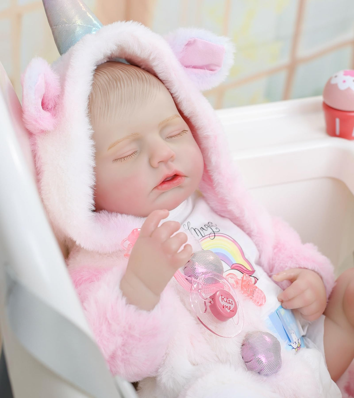 20 Inch Realistic Full Body Vinyl Baby Doll H216