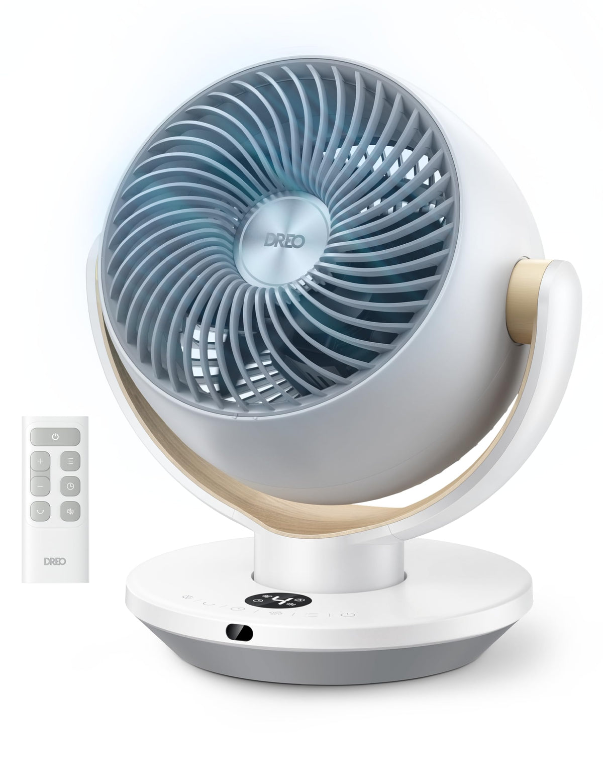 11 Inch Desk Air Circulator Fan with Remote K21298