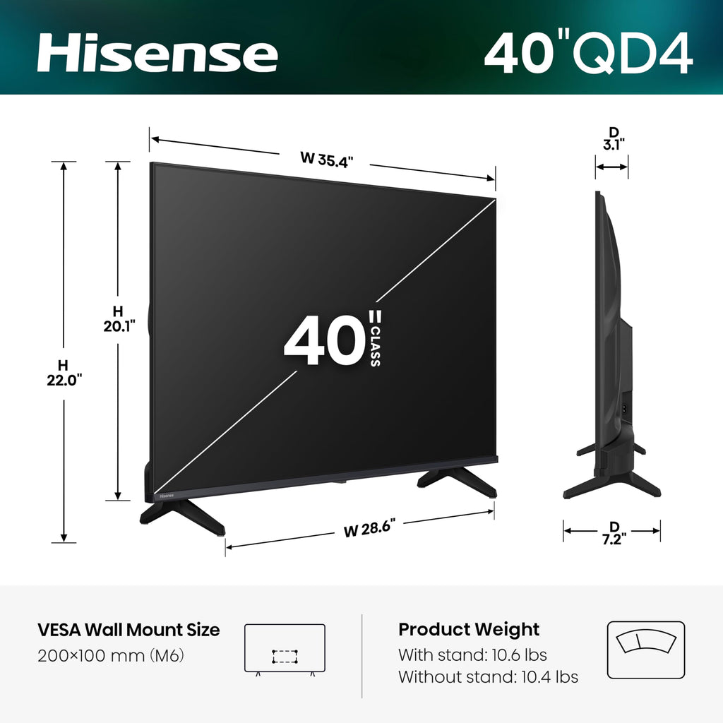 40 inch FHD Smart TV W878