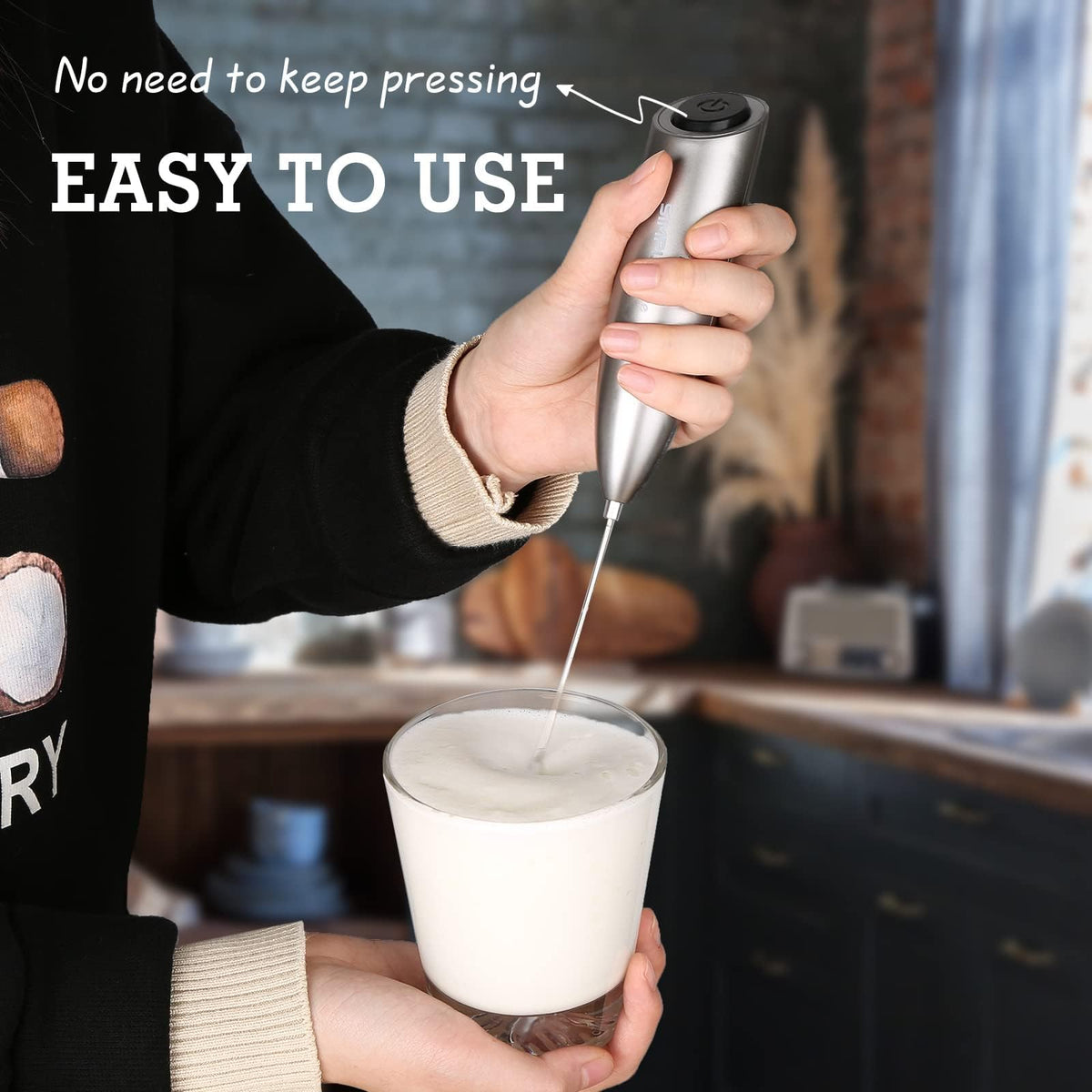 Handheld Electric Milk Frother Z831