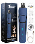 Quiet Rechargeable Dog Nail Grinder with LED Light D73606